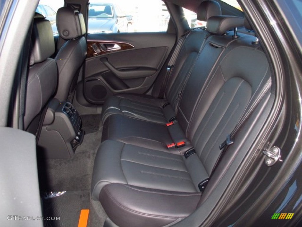 2014 A6 3.0T quattro Sedan - Oolong Gray Metallic / Black photo #14