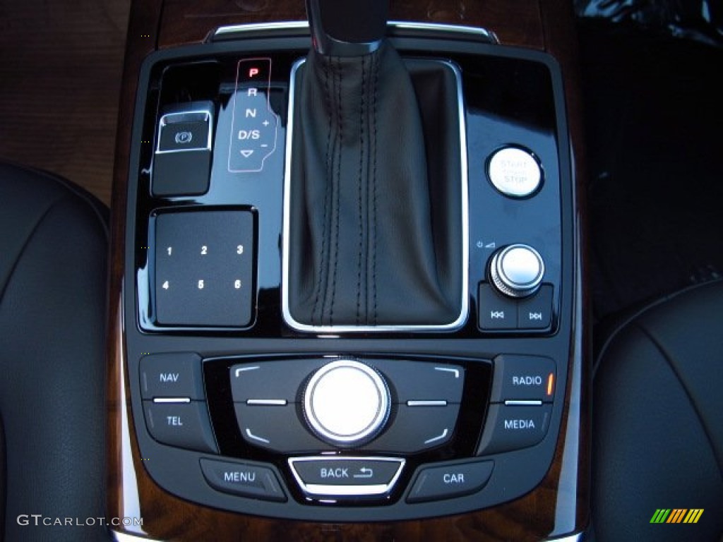 2014 A6 3.0T quattro Sedan - Oolong Gray Metallic / Black photo #23