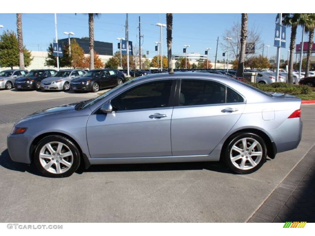 2004 TSX Sedan - Meteor Silver Metallic / Quartz photo #2