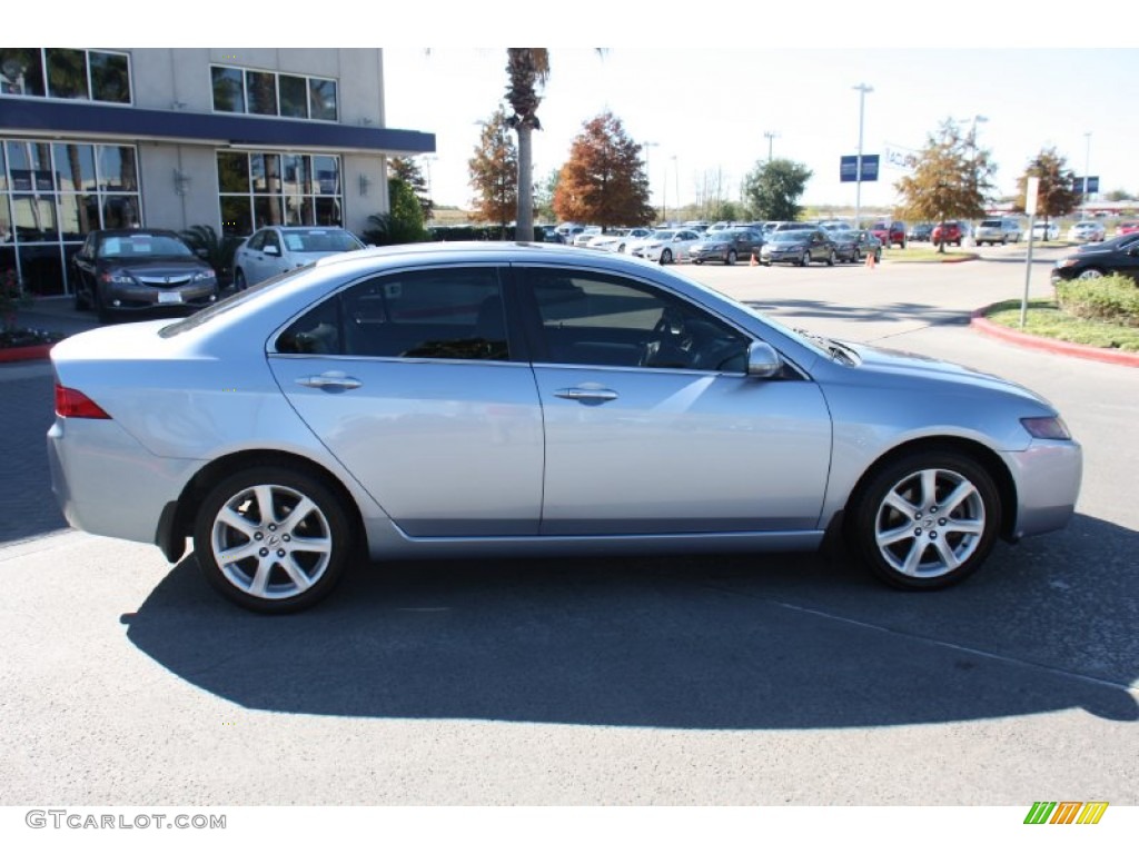 2004 TSX Sedan - Meteor Silver Metallic / Quartz photo #6