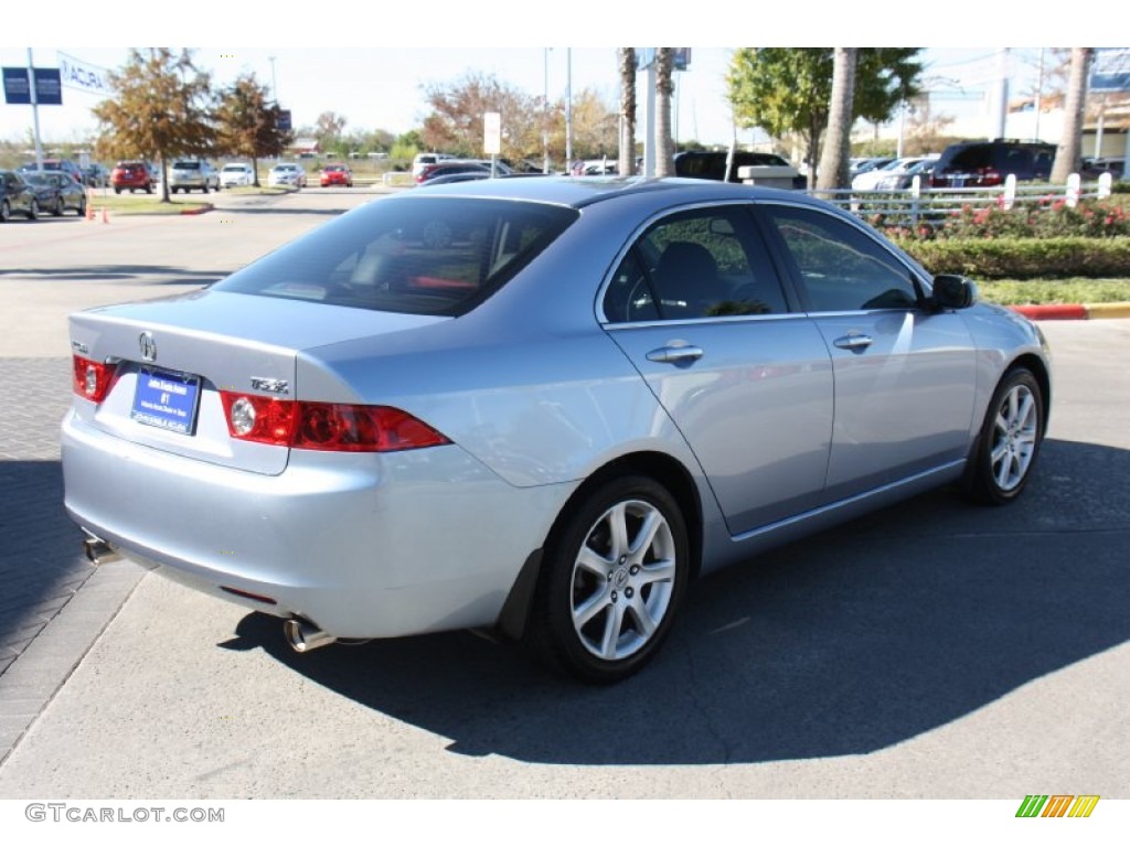 2004 TSX Sedan - Meteor Silver Metallic / Quartz photo #7