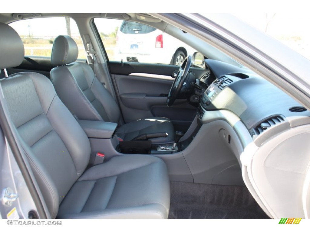 2004 TSX Sedan - Meteor Silver Metallic / Quartz photo #15