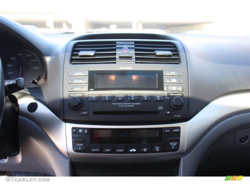 2004 TSX Sedan - Meteor Silver Metallic / Quartz photo #20