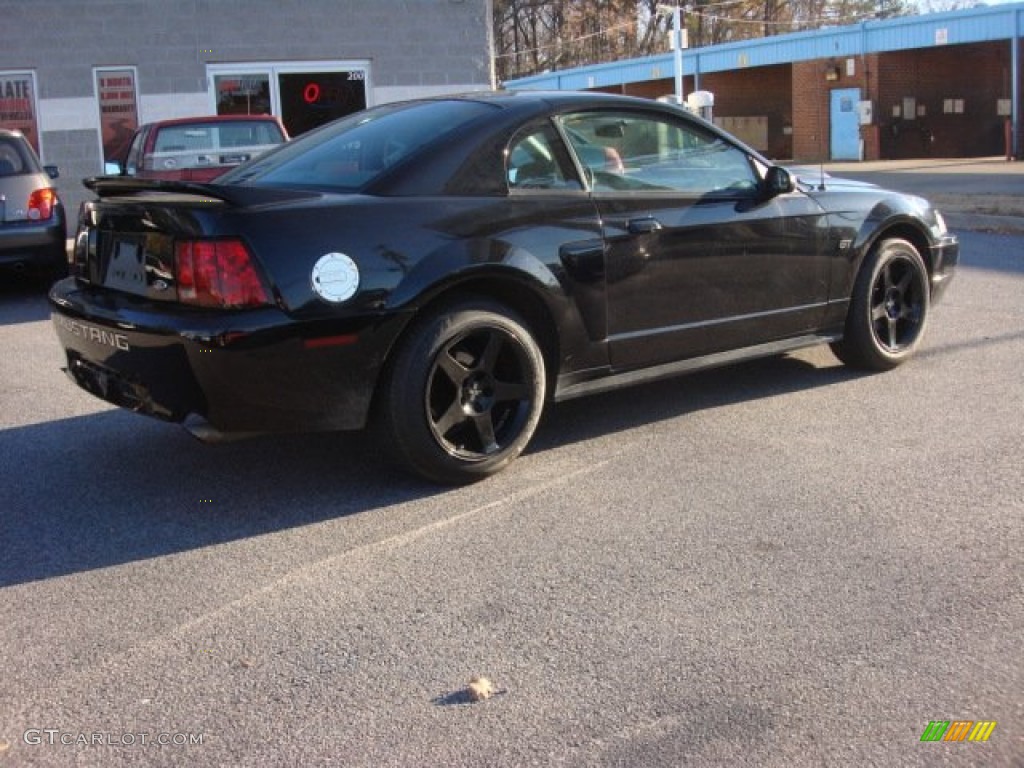 2002 Mustang GT Coupe - Black / Medium Graphite photo #9