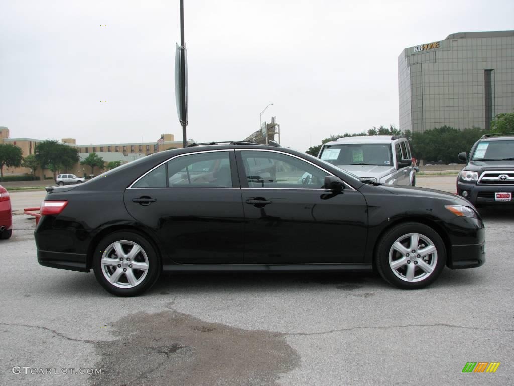 2008 Camry SE - Black / Ash photo #5