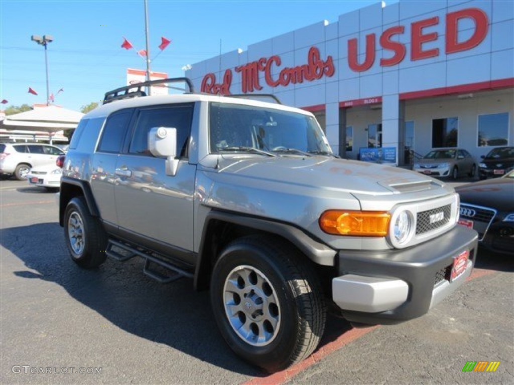 2012 FJ Cruiser  - Silver Fresco Metallic / Dark Charcoal photo #1