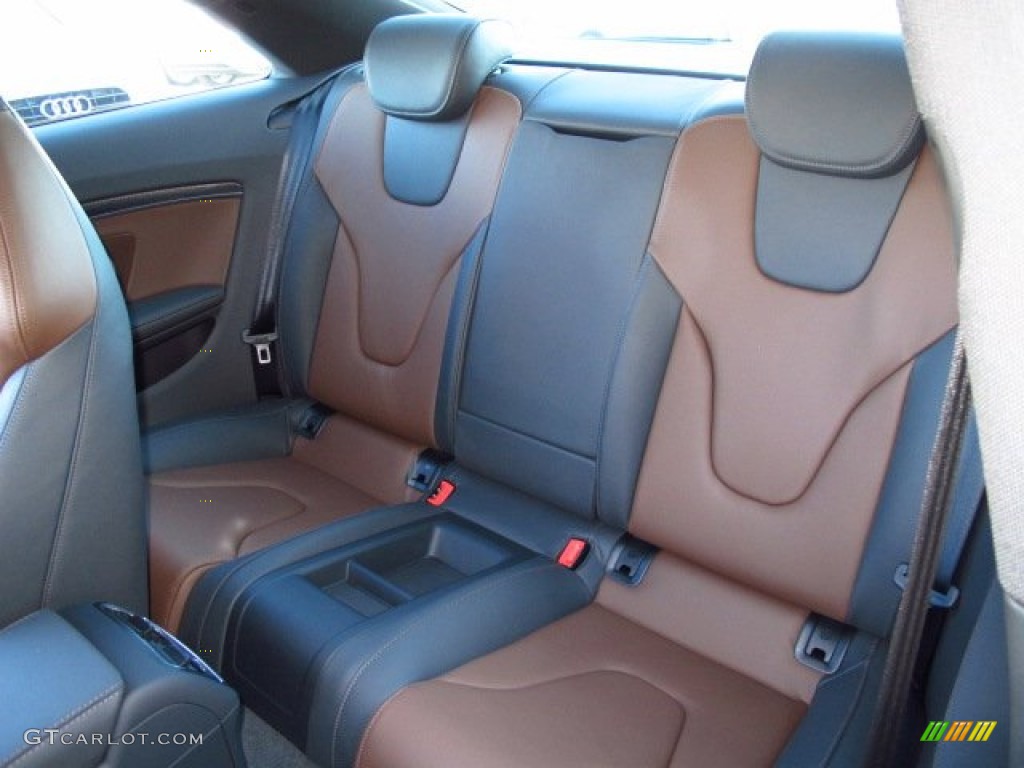2014 S5 3.0T Premium Plus quattro Coupe - Moonlight Blue Metallic / Black/Chestnut Brown photo #11