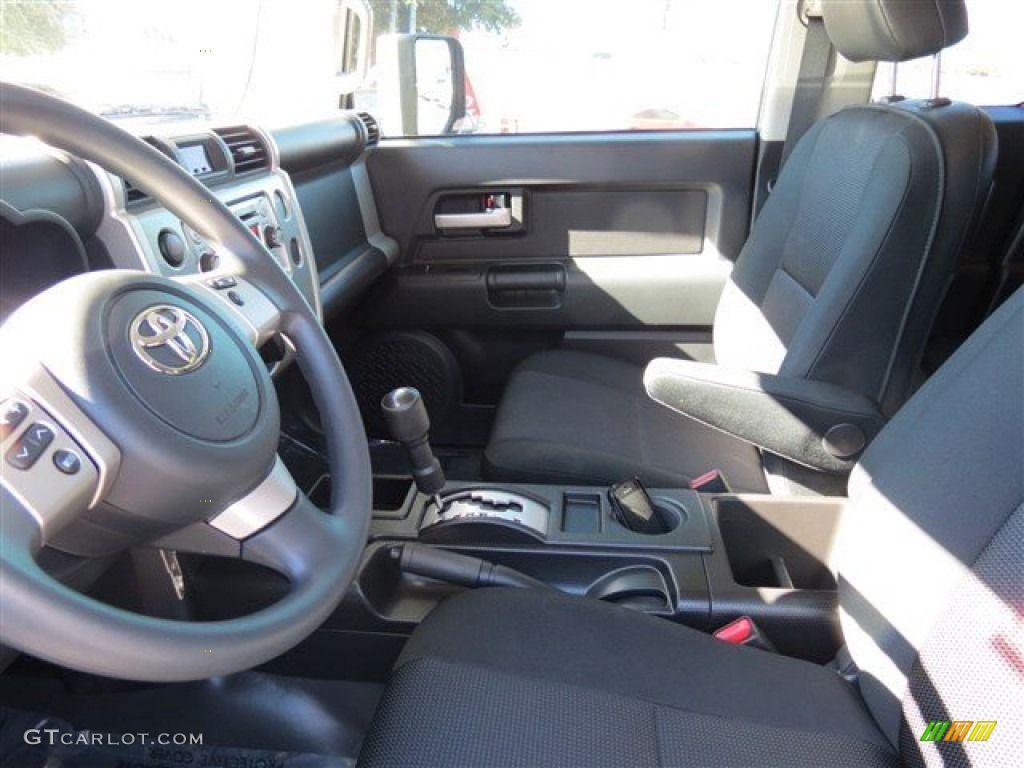 2012 FJ Cruiser  - Silver Fresco Metallic / Dark Charcoal photo #11