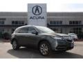 2014 Forest Mist Metallic Acura MDX Advance  photo #1