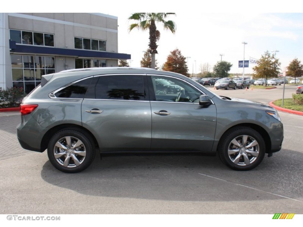 2014 Forest Mist Metallic Acura MDX Advance 88891705 Photo 8 Car Color Galleries
