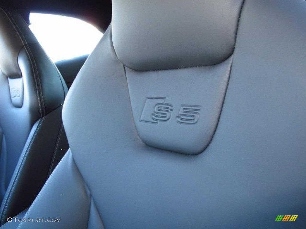2014 S5 3.0T Premium Plus quattro Coupe - Estoril Blue Crystal / Black photo #16