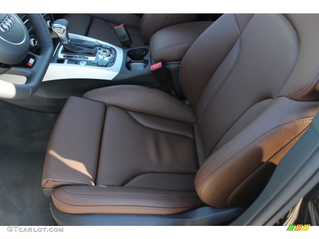 Chestnut Brown Interior 2014 Audi Q5 3.0 TDI quattro Photo #88899498
