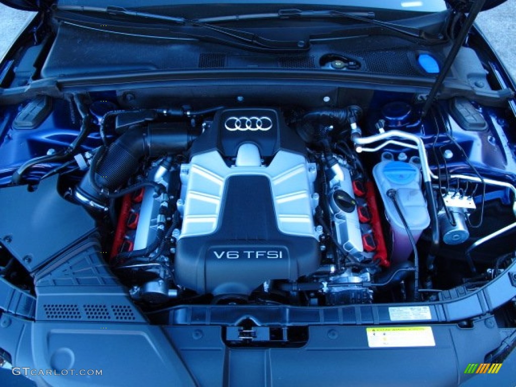2014 S5 3.0T Premium Plus quattro Coupe - Estoril Blue Crystal / Black photo #25