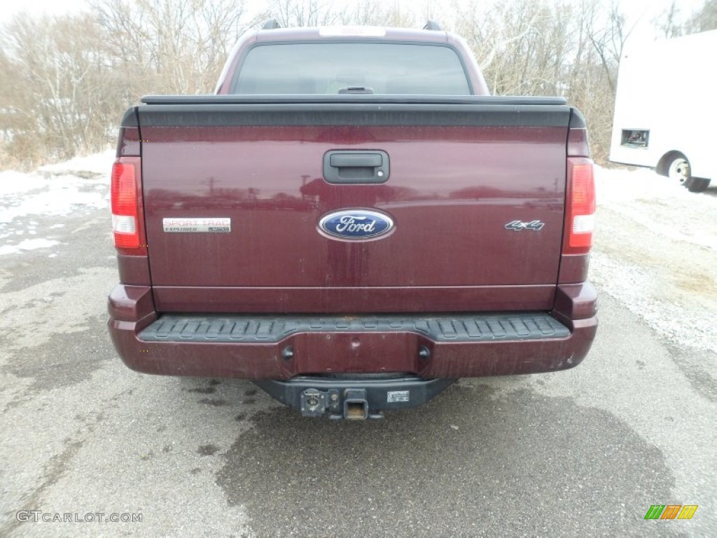 2007 Explorer Sport Trac Limited 4x4 - Red Fire / Camel photo #4