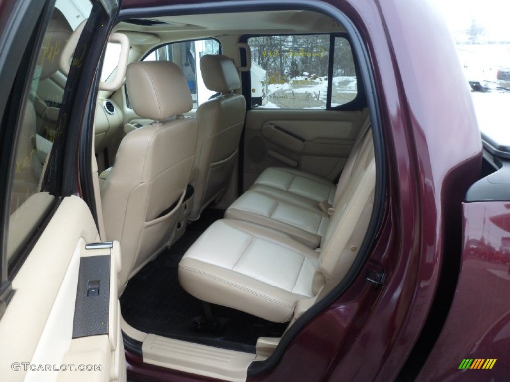 2007 Explorer Sport Trac Limited 4x4 - Red Fire / Camel photo #21