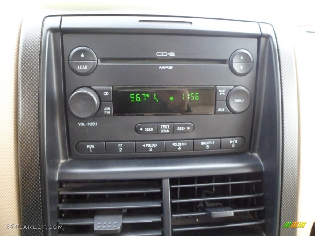 2007 Explorer Sport Trac Limited 4x4 - Red Fire / Camel photo #27