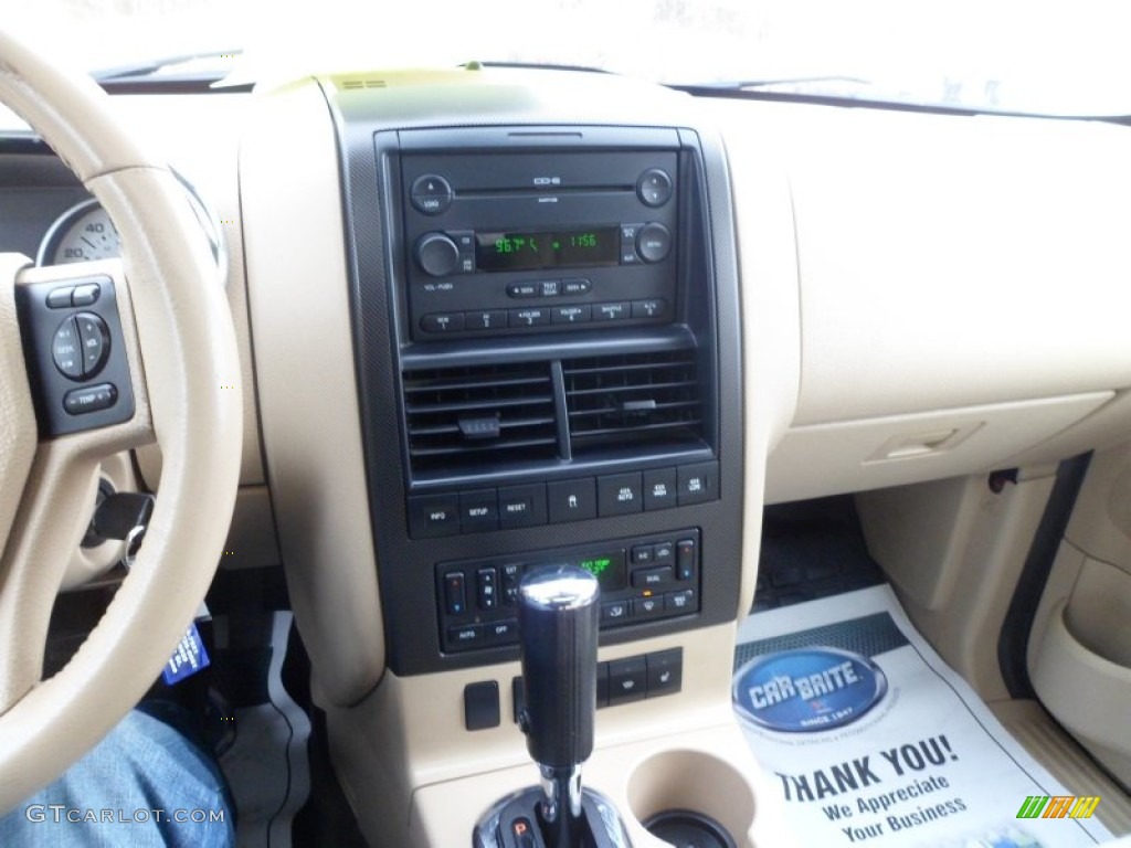 2007 Explorer Sport Trac Limited 4x4 - Red Fire / Camel photo #31