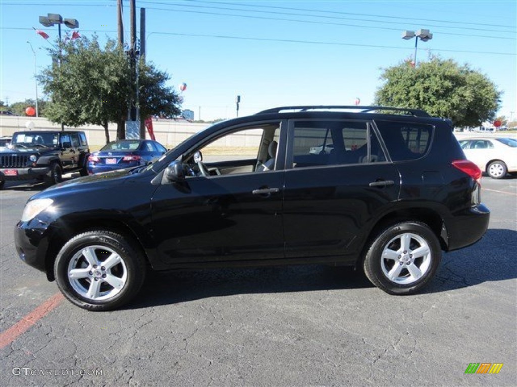2008 RAV4 I4 - Black / Taupe photo #4