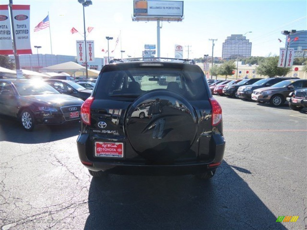 2008 RAV4 I4 - Black / Taupe photo #6