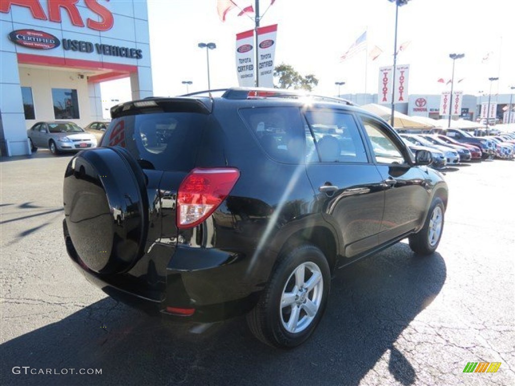 2008 RAV4 I4 - Black / Taupe photo #7