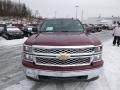 Deep Ruby Metallic - Silverado 1500 LT Double Cab 4x4 Photo No. 2