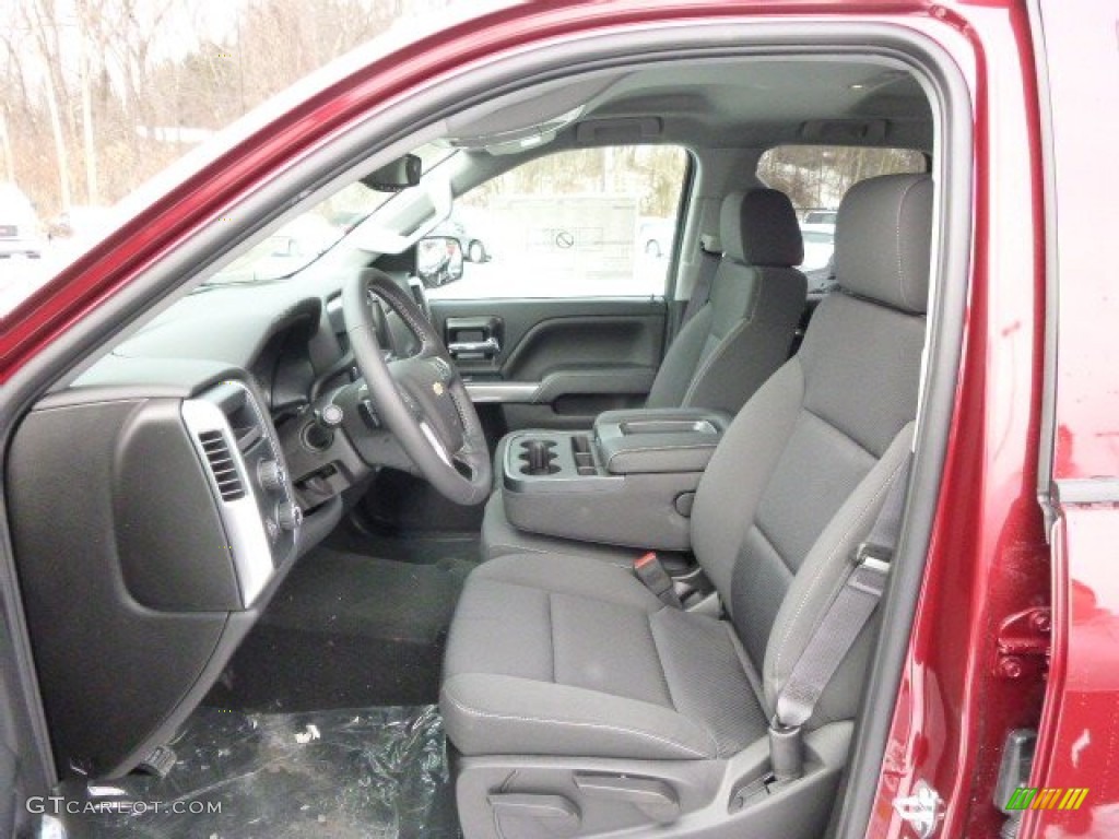 2014 Silverado 1500 LT Double Cab 4x4 - Deep Ruby Metallic / Jet Black photo #10