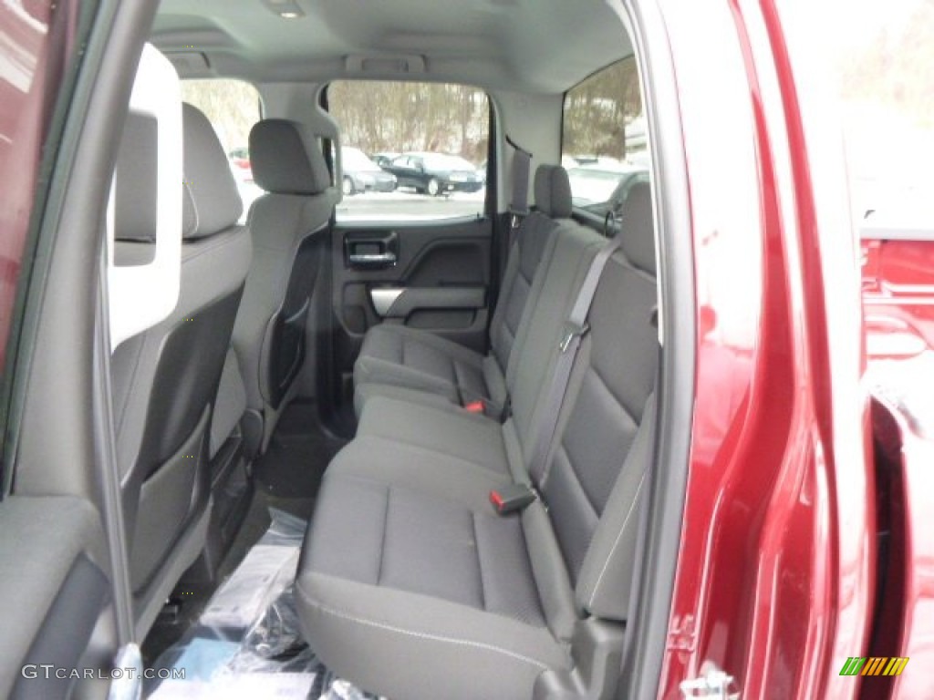 2014 Silverado 1500 LT Double Cab 4x4 - Deep Ruby Metallic / Jet Black photo #11
