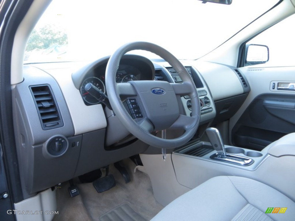 2007 Edge SE - Carbon Metallic / Medium Light Stone photo #35