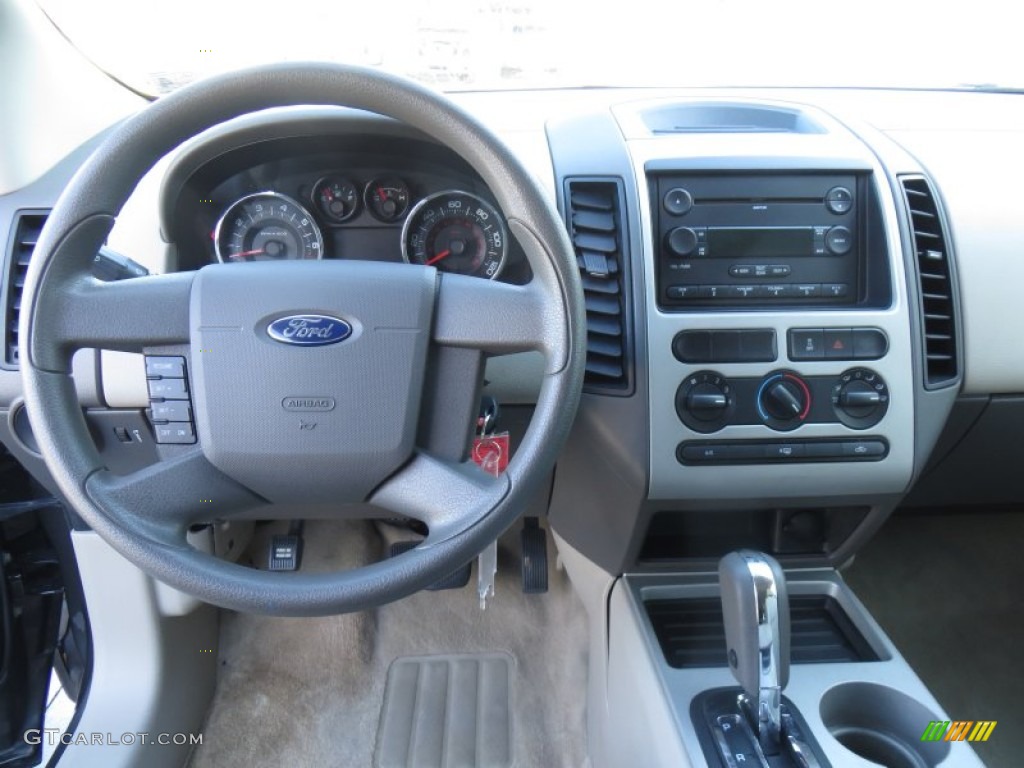 2007 Edge SE - Carbon Metallic / Medium Light Stone photo #38