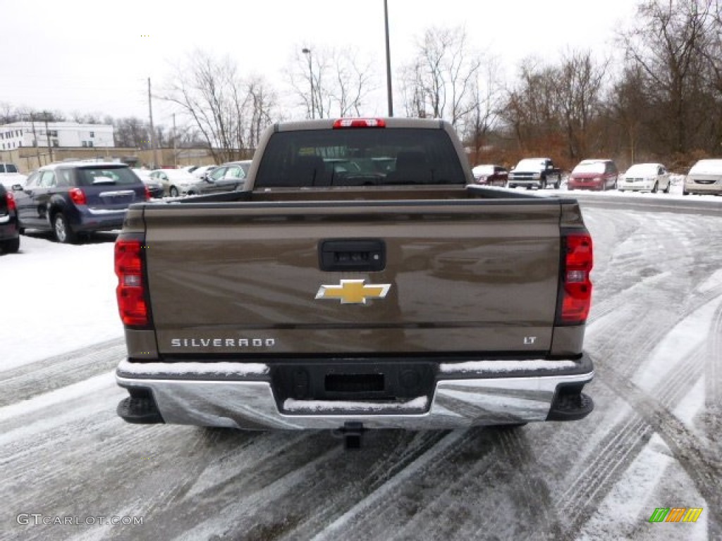 2014 Silverado 1500 LTZ Z71 Double Cab 4x4 - Brownstone Metallic / Jet Black photo #6