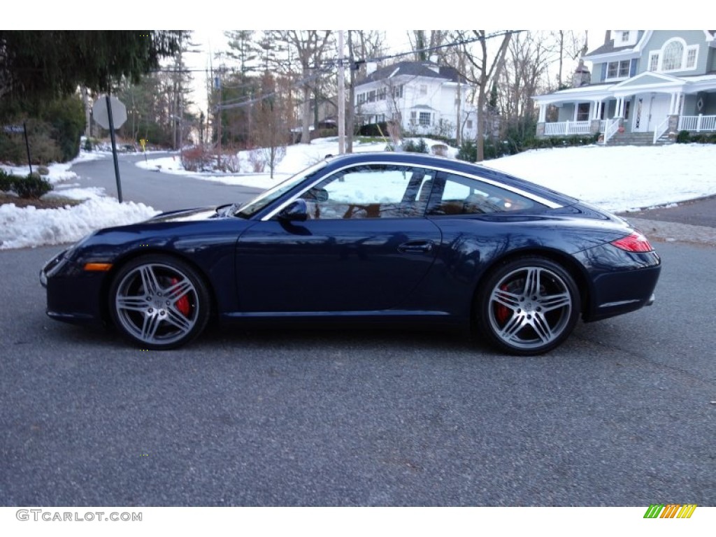Dark Blue Metallic 2010 Porsche 911 Targa 4S Exterior Photo #88901740