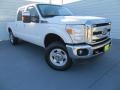 Oxford White - F250 Super Duty Lariat Crew Cab 4x4 Photo No. 2