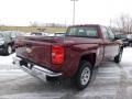 2014 Deep Ruby Metallic Chevrolet Silverado 1500 WT Double Cab 4x4  photo #5