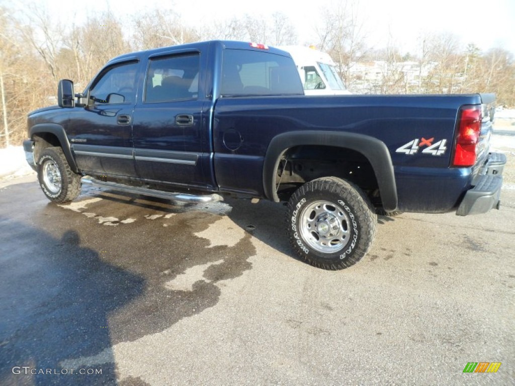 2007 Silverado 2500HD Classic LT Crew Cab 4x4 - Dark Blue Metallic / Dark Charcoal photo #5