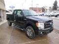 2014 Tuxedo Black Ford F150 STX SuperCab 4x4  photo #3