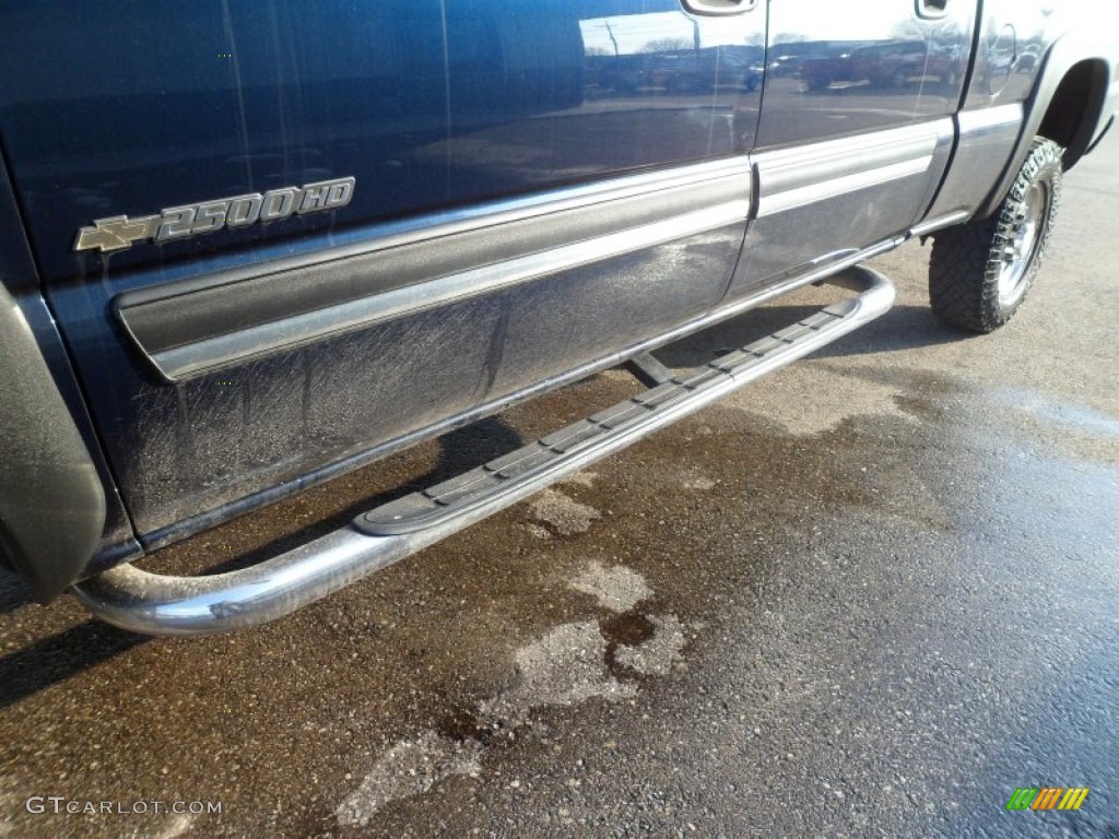 2007 Silverado 2500HD Classic LT Crew Cab 4x4 - Dark Blue Metallic / Dark Charcoal photo #12