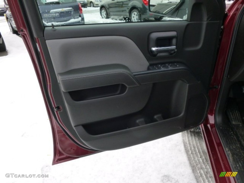 2014 Silverado 1500 WT Double Cab 4x4 - Deep Ruby Metallic / Jet Black/Dark Ash photo #11