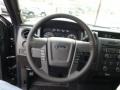 Steel Grey 2014 Ford F150 STX SuperCab 4x4 Steering Wheel