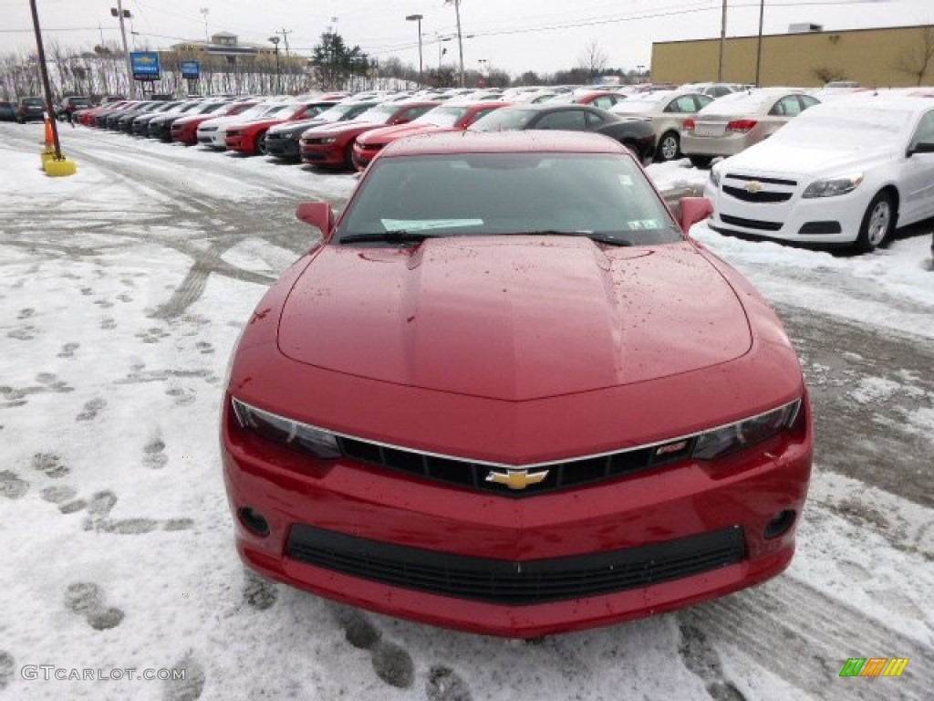 2014 Camaro LT/RS Coupe - Crystal Red Tintcoat / Black photo #2
