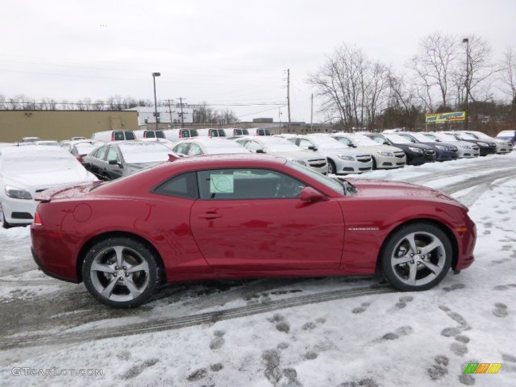 2014 Camaro LT/RS Coupe - Crystal Red Tintcoat / Black photo #4
