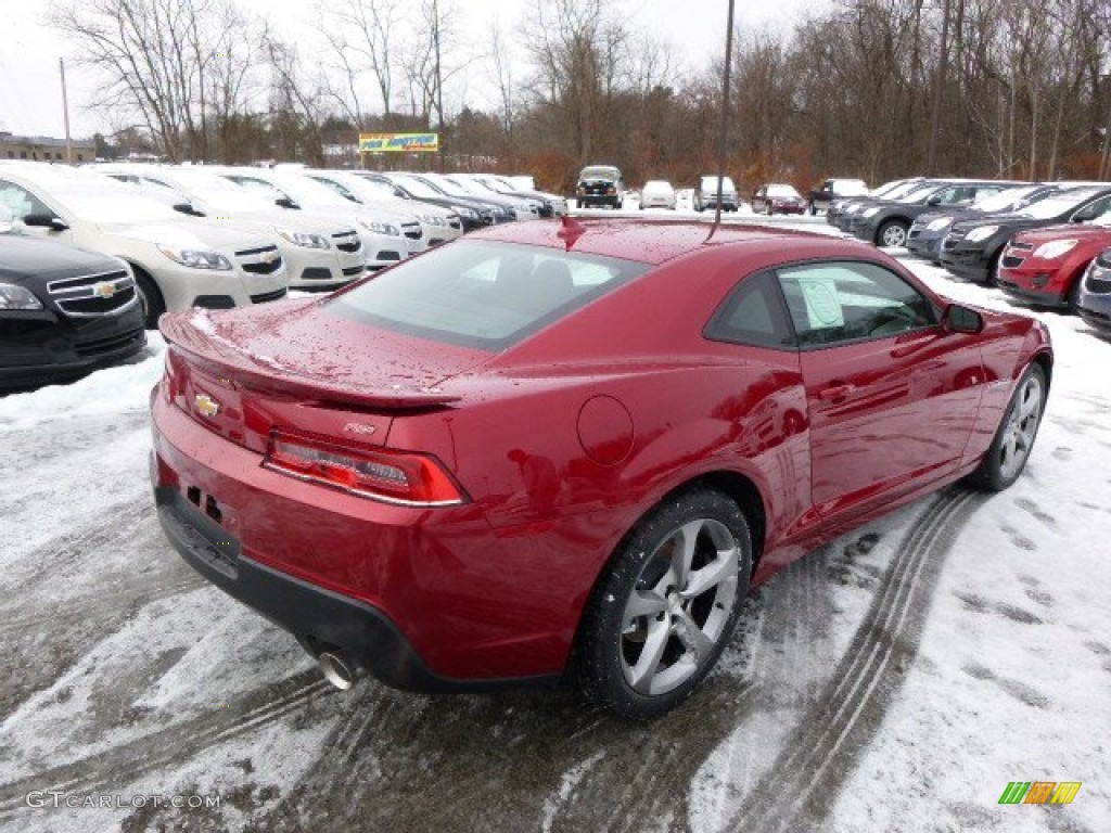 2014 Camaro LT/RS Coupe - Crystal Red Tintcoat / Black photo #5