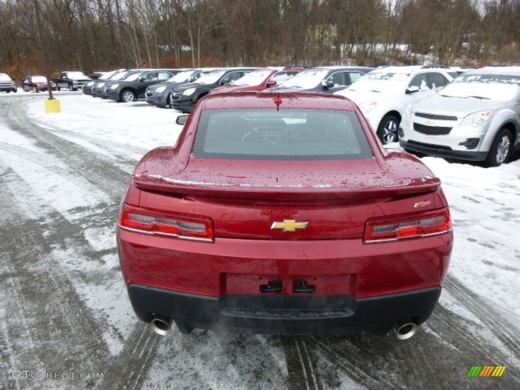 2014 Camaro LT/RS Coupe - Crystal Red Tintcoat / Black photo #6