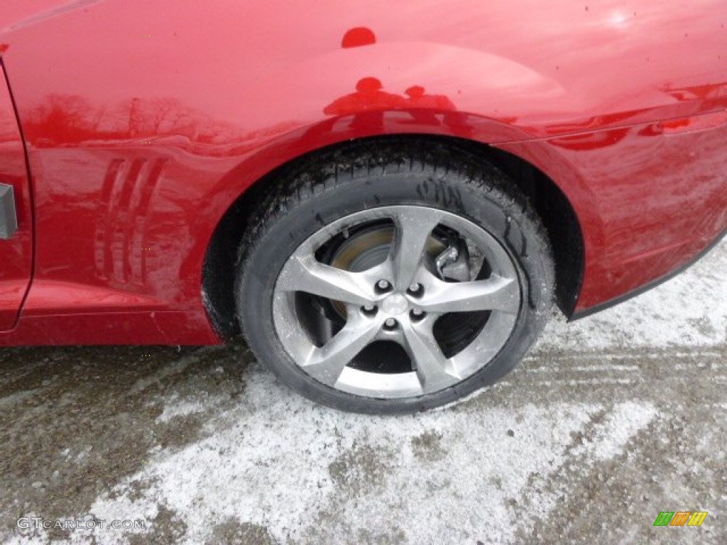 2014 Camaro LT/RS Coupe - Crystal Red Tintcoat / Black photo #9