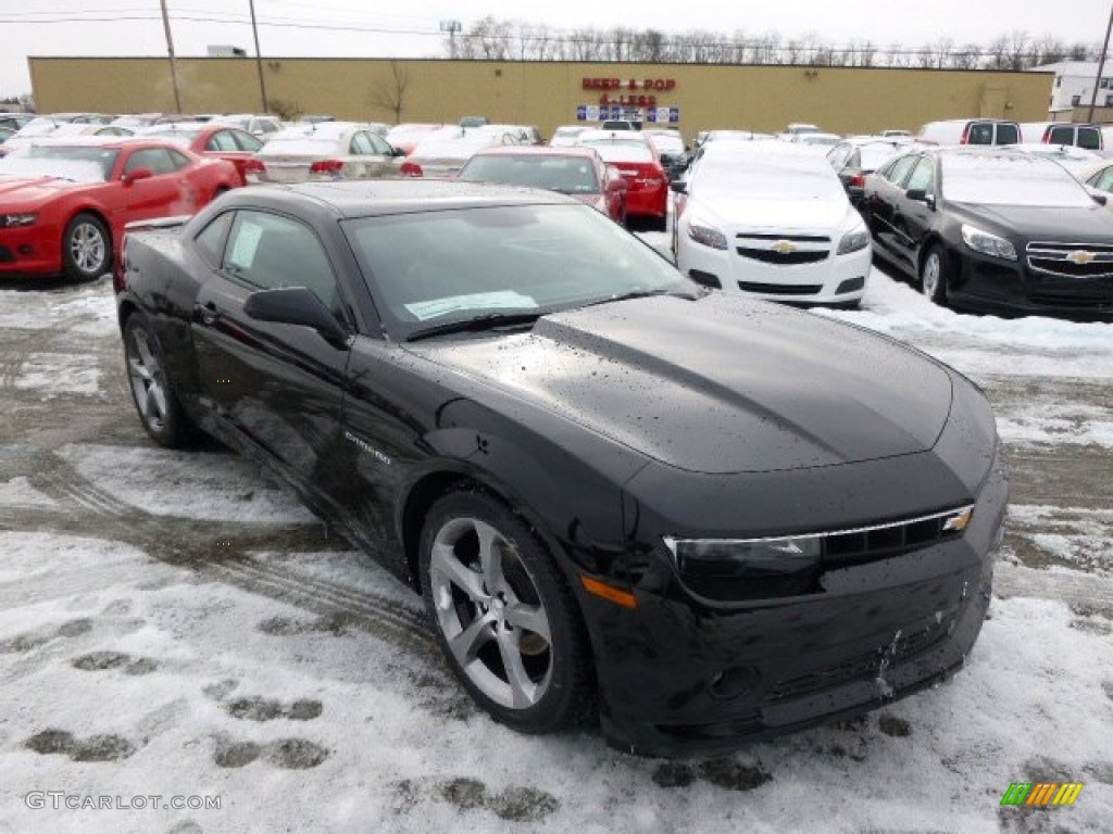 2014 Camaro LT/RS Coupe - Black / Black photo #3