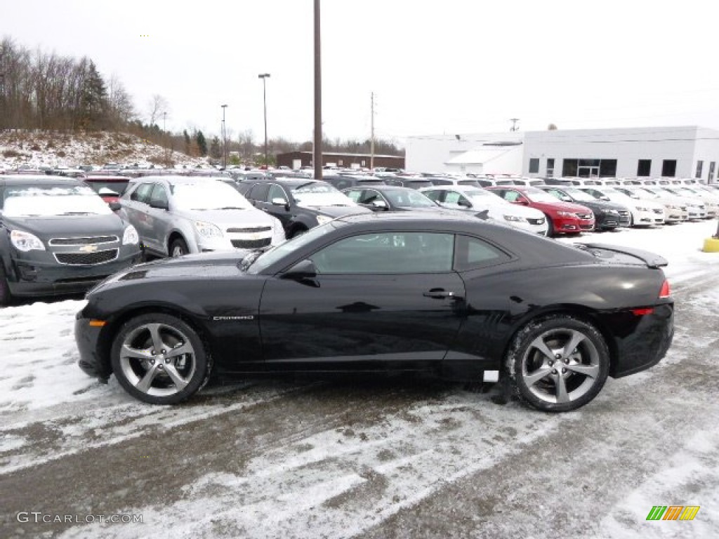 2014 Camaro LT/RS Coupe - Black / Black photo #8