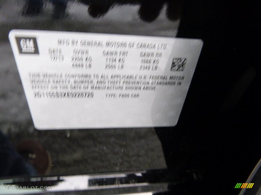 2014 Impala LTZ - Black / Jet Black photo #20