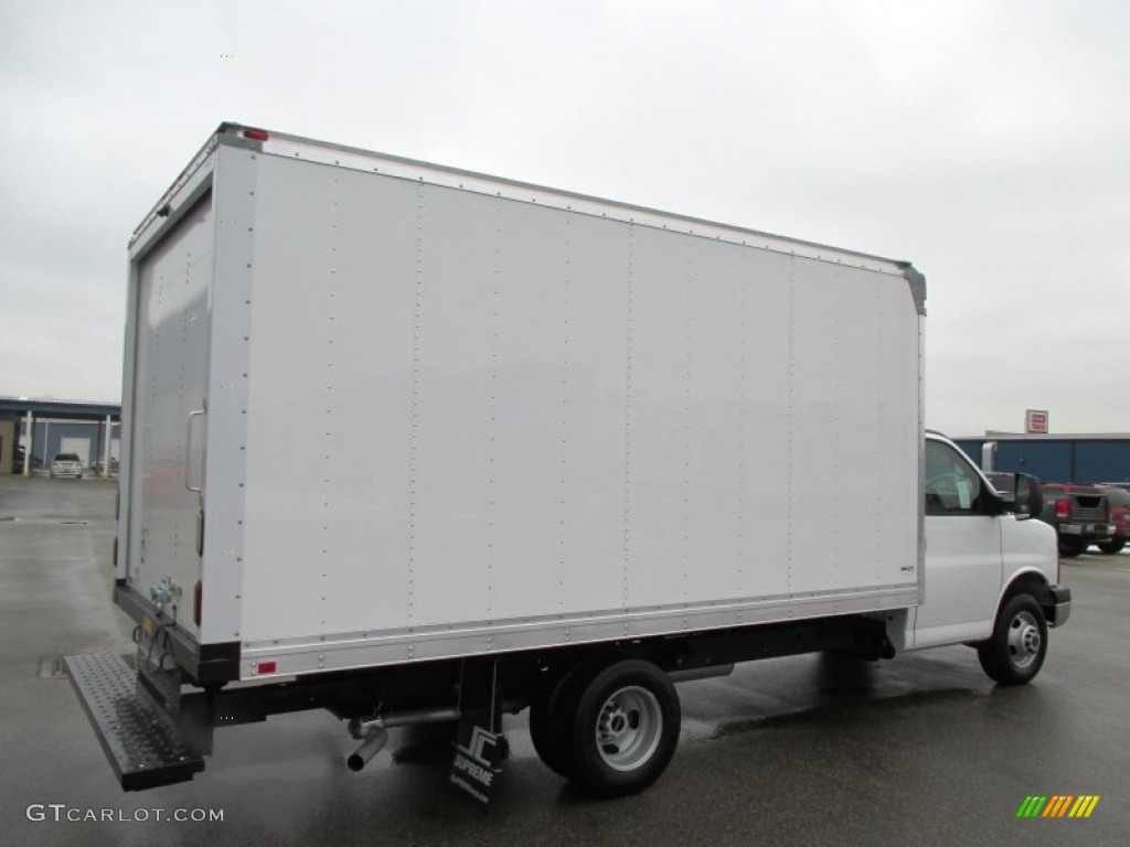 2014 Savana Cutaway 3500 Commercial Moving Truck - Summit White / Neutral photo #23