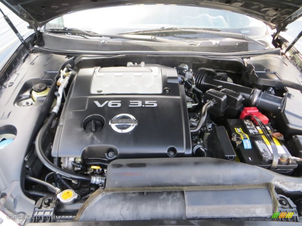 2005 Maxima 3.5 SE - Onyx Black / Black photo #24