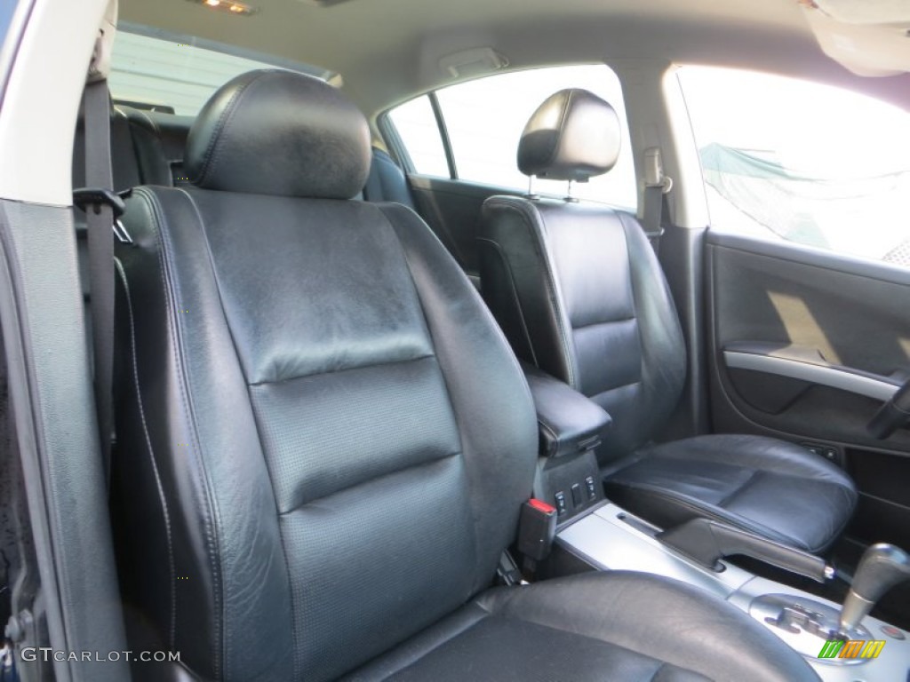 2005 Maxima 3.5 SE - Onyx Black / Black photo #28