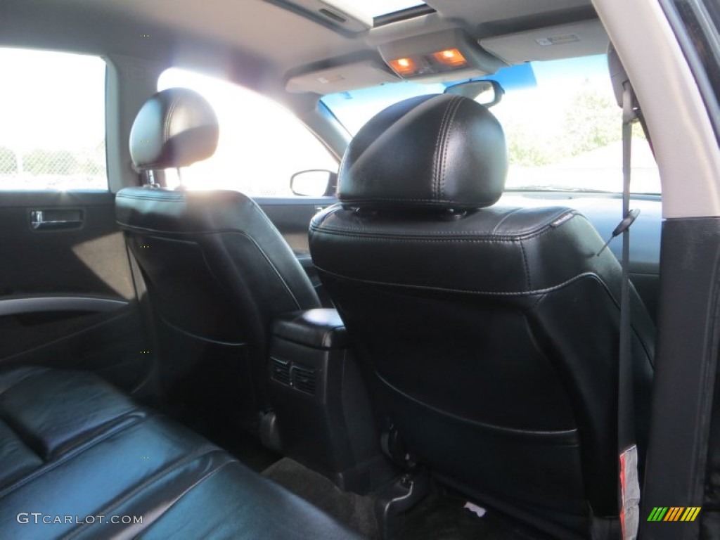 2005 Maxima 3.5 SE - Onyx Black / Black photo #30